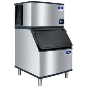 Manitowoc IDP0300W 30″ Dice Water-Cooled Ice Machine with 365 lbs Storage Bin (D400) – 300 lbs/day