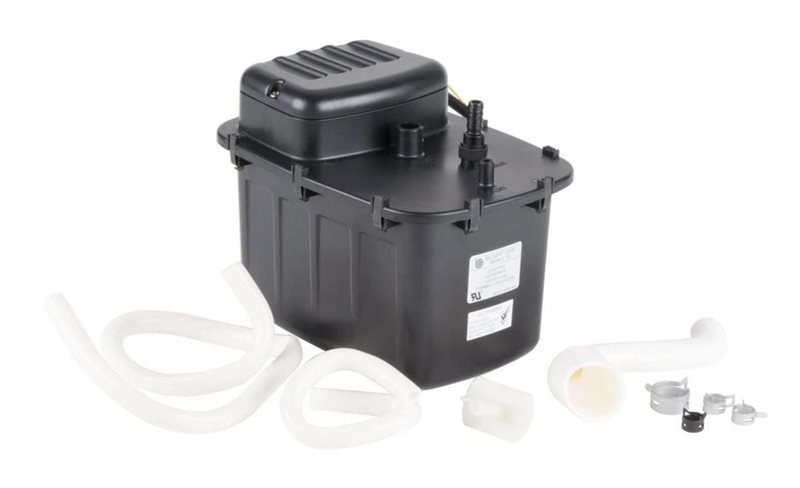 Manitowoc drain pump kit with tubing and fittings