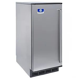 Manitowoc USE0050A 15″ Square Air-Cooled Undercounter Ice Machine – 25 lbs Storage, 41 lbs/day